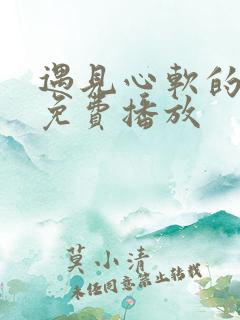 遇见心软的短剧免费播放