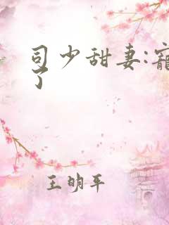 司少甜妻:宠定了