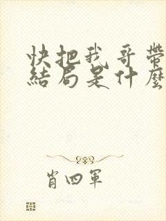 快把我哥带走大结局是什么