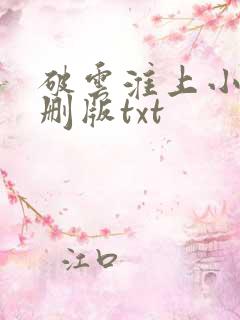 破云淮上小说未删版txt