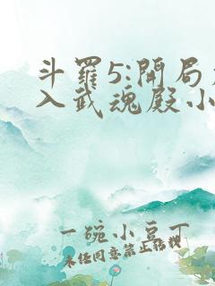 斗罗5:开局加入武魂殿小说版