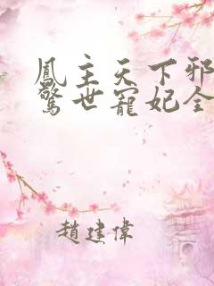 凤主天下邪王的惊世宠妃全文免费