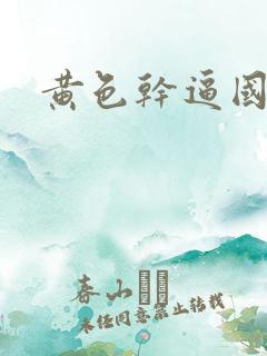 黄色干逼国产