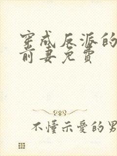 穿成反派的炮灰前妻免费