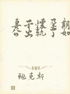 妻子怀孕期间老公出轨了如何挽回