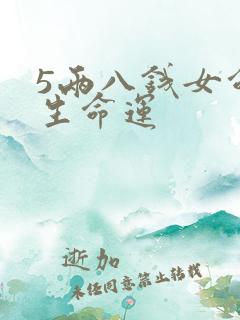 5两八钱女命一生命运