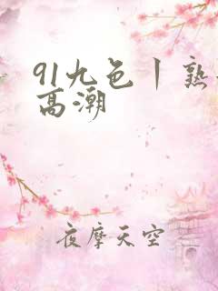 91九色丨熟女高潮