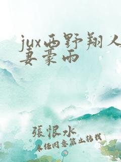 jux西野翔人妻豪雨