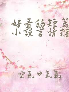 好看的短篇现代小说言情推荐