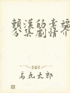赖汉的幸福指数分集剧情介绍