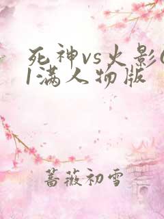 死神vs火影61满人物版