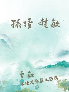 孙倩 赵敏