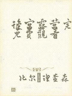 后宫露营完整版免费观看