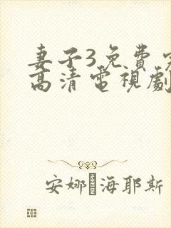 妻子3免费完整高清电视剧在线