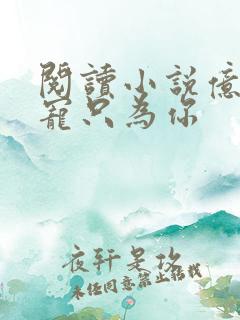 阅读小说亿万盛宠只为你