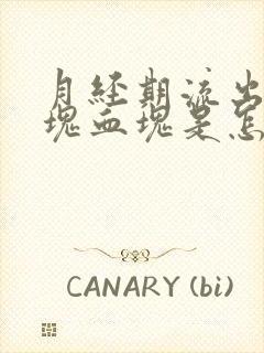 月经期流出一大块血块是怎么回事