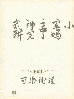 武神主宰小说更新完了吗
