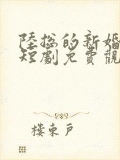陆总的新婚哑妻短剧免费观看