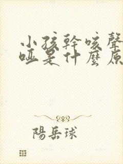 小孩干咳声音嘶哑是什么原因