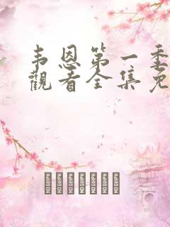 韦恩第一季在线观看全集免费高清