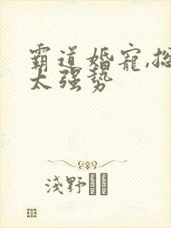 霸道婚宠,总裁太强势