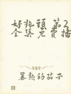 好兆头 第2季全集免费播放在线观看