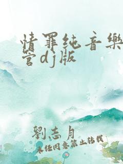 情罪纯音乐电吹管dj版