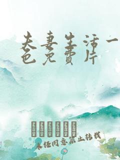 夫妻生活一级黄色免费片