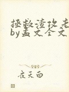 拯救渣攻老婆后by孟文全文