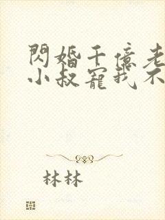 闪婚千亿老公,小叔宠我不停免费下载