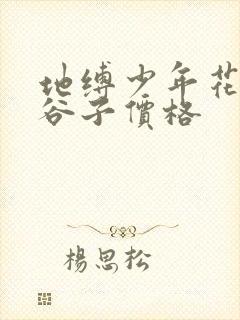 地缚少年花子君谷子价格