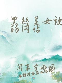 黑丝美女被狂操的网站