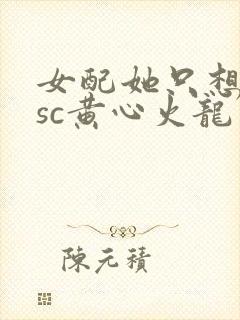 女配她只想被渣sc黄心火龙果