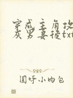 穿成主角攻的炮灰男妻后txt全文