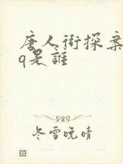 唐人街探案2中q是谁