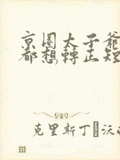 京圈太子爷每天都想转正短剧免费全集