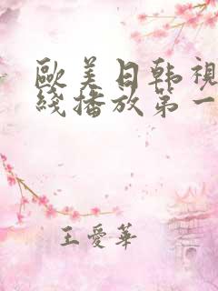 欧美日韩视频在线播放第一区