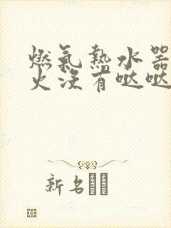 燃气热水器不打火没有哒哒声音怎么修?