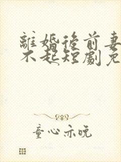 离婚后前妻高攀不起短剧免费
