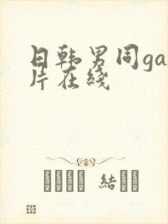 日韩男同gay片在线