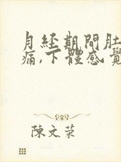 月经期间肚子胀痛,下体感觉下坠