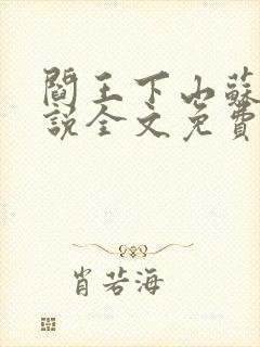 阎王下山苏文小说全文免费阅读