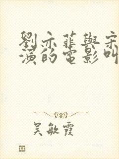 刘亦菲与宋承宪演的电影叫什么名字