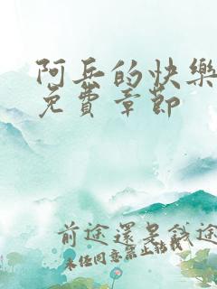 阿兵的快乐生活免费章节