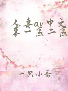 人妻av中文字幕一区二区三区