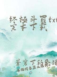 终极斗罗txt完本下载