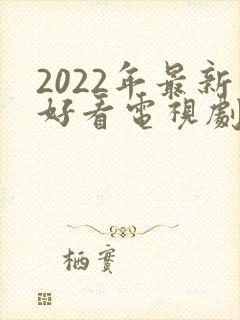 2022年最新好看电视剧