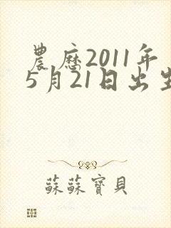 农历2011年5月21日出生的八字