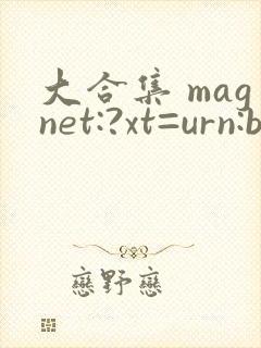 大合集 magnet:?xt=urn:btih: