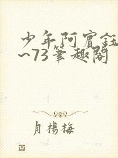 少年阿宾钰慧1~73笔趣阁